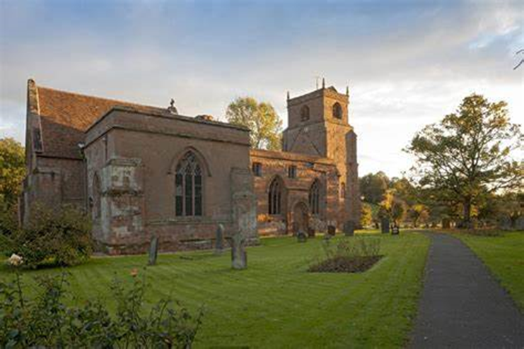 Exterior view of church