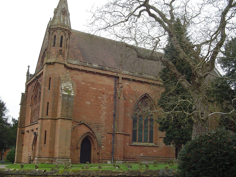 Photo of the outside of St Mary's Church Temple Balsall
