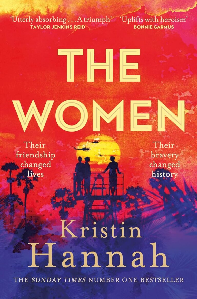 Front book cover of "The Women", by Kristin Hannah.