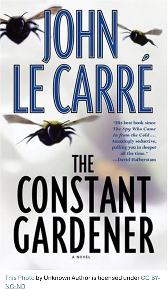 Front cover of The Constant Gardener by John Le Carre