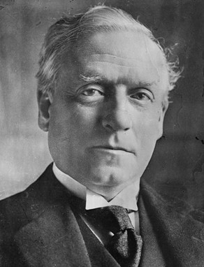 Photograph shows Herbert Henry Asquith, who was the British Prime Minister (1908-1916).
